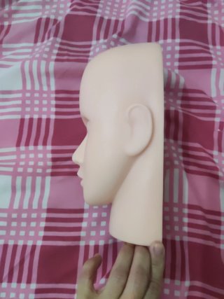 Cabeza de práctica para maquillaje