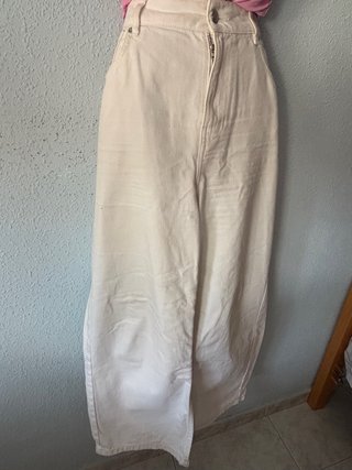 Pantalones ASOS blancos talla 42