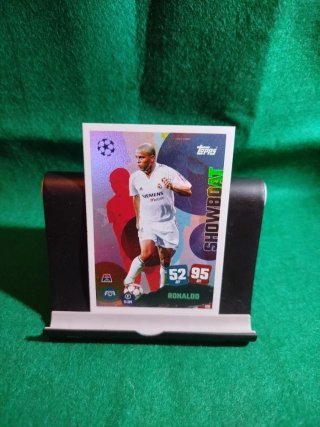 Cromo Ronaldo Nazario Showboat Topps