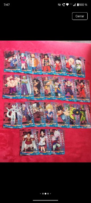 Cartas Dragon Ball superfighter lz03