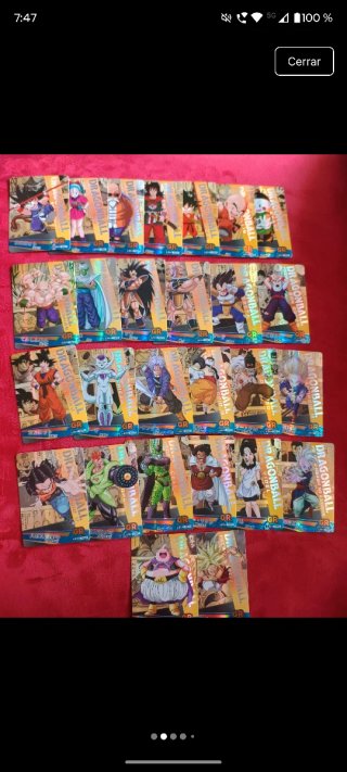 Cartas Dragon Ball superfighter lz03