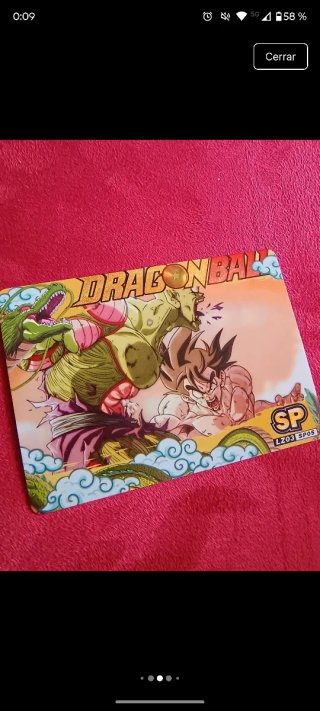 Cartas Dragon Ball superfighter lz03