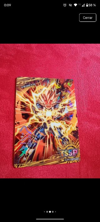 Cartas Dragon Ball superfighter lz03