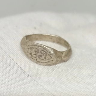 Anillo Plata Estilo Medieval/Heraldico