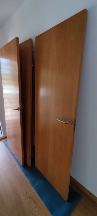 Puertas de paso interiores madera MDF