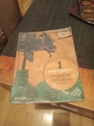 Literatura Universal, 1 Bachillerato