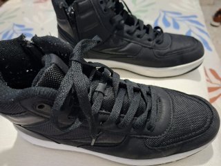 Botines niño negros