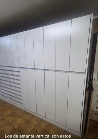 Cajoneras de farmacia blancas