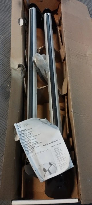 Barras (bacas) de techo Audi A3 Sportback