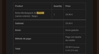 Mochila portabebés Buzzidil ergonómica