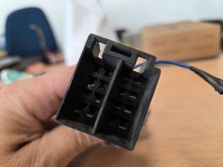 Cableado Radio Sony Negro/Azul