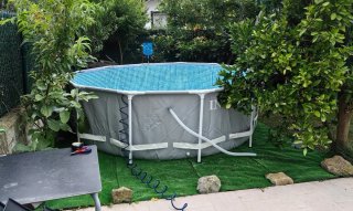 Piscina INTEX Prism Frame Premium 3'70 diámetro
