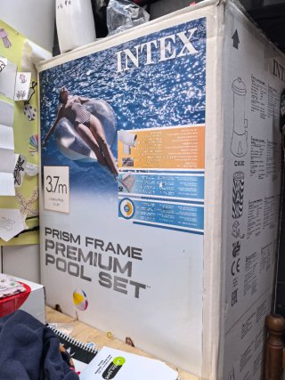 Piscina INTEX Prism Frame Premium 3'70 diámetro