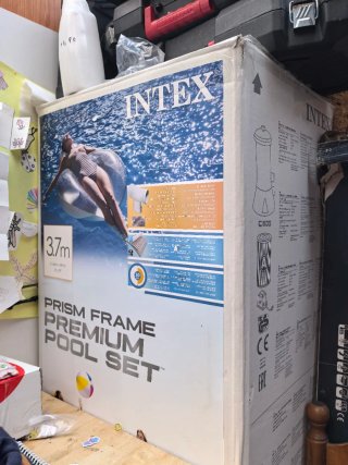 Piscina INTEX Prism Frame Premium 3'70 diámetro