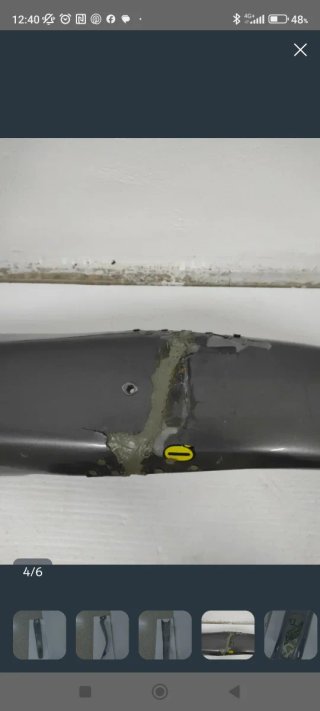 Guardabarros trasero GasGas TX 320