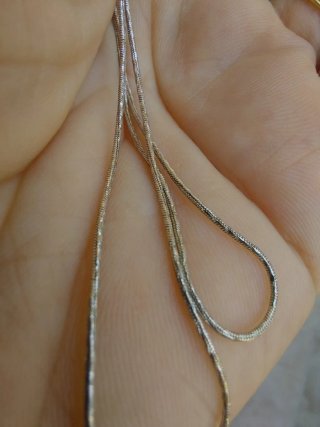 Collana Oro Bianco 750