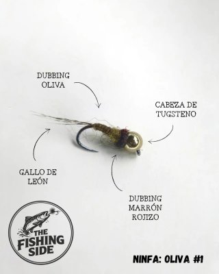 Ninfas para pesca a mosca