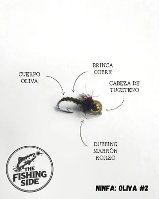 Ninfas para pesca a mosca