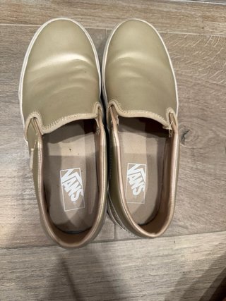 Zapatillas Vans doradas talla 39