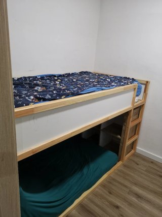 Cama Alta Kura IKEA Madera