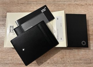 Portafoglio/Porta Carte Montblanc Pelle Nera