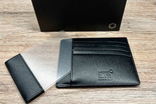 Portafoglio/Porta Carte Montblanc Pelle Nera