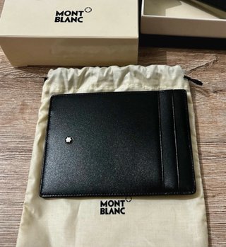 Portafoglio/Porta Carte Montblanc Pelle Nera