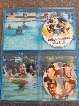 NIÑOS GRANDES 2 PELÍCULAS