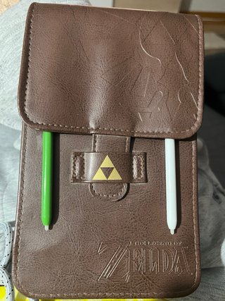 Nintendo 3DS XL Blu + 5 Giochi + Custodia Zelda