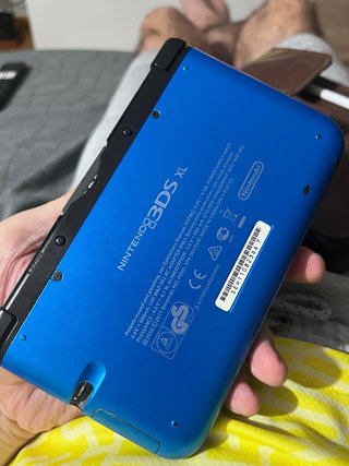 Nintendo 3DS XL Blu + 5 Giochi + Custodia Zelda