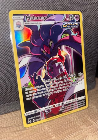 Carta Pokémon Malamar Fase 1 TG06/TG30