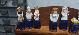 Juego de 8 dedales decorativos