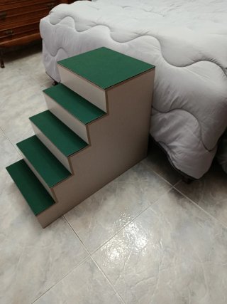 Escalera para perro de 4 peldaños