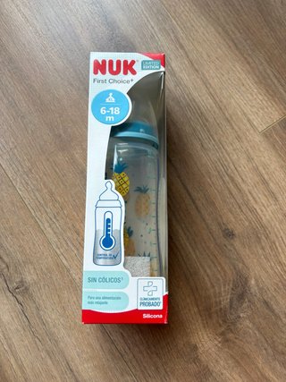 Biberón NUK First Choice+ XL 6-18m NUEVO