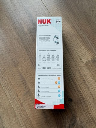 Biberón NUK First Choice+ XL 6-18m NUEVO