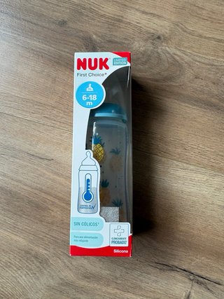 Biberón NUK First Choice+ XL 6-18m NUEVO