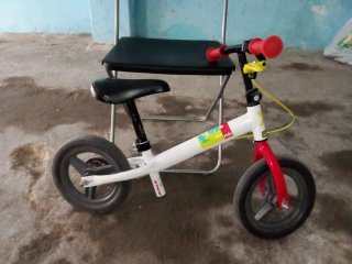 Bicicleta infantil sin pedales