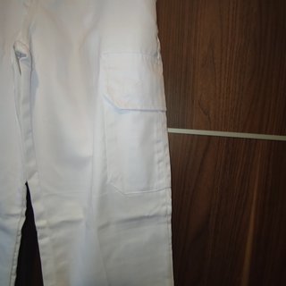 Pantalón de trabajo blanco