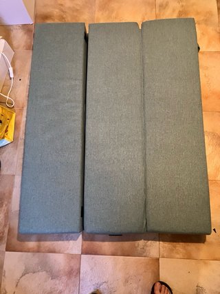 Colchón plegable pequeño de tela