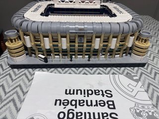 Maqueta Lego Estadio Santiago Bernabéu