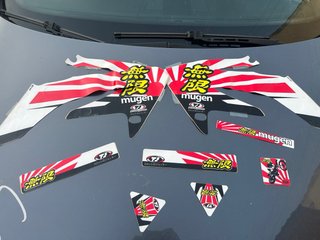 Pegatinas Mugen Honda CRF250