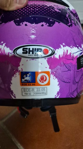 Casco Shiro Infantil Talla 52
