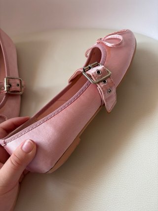 Bailarinas ASOS satén rosa T.36