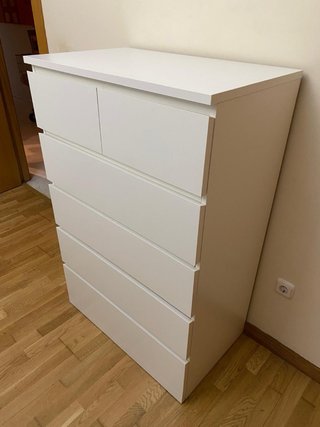 Cómoda MALM 6 cajones Ikea 80x123cm