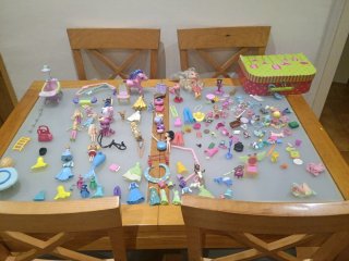 Lote Juguetes Niña Muñecas Accesorios