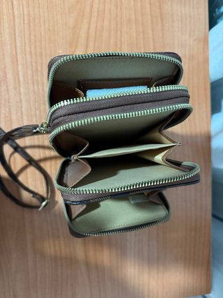 Bolso bandolera tipo cartera Damier