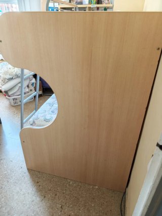 Litera madera con colchones