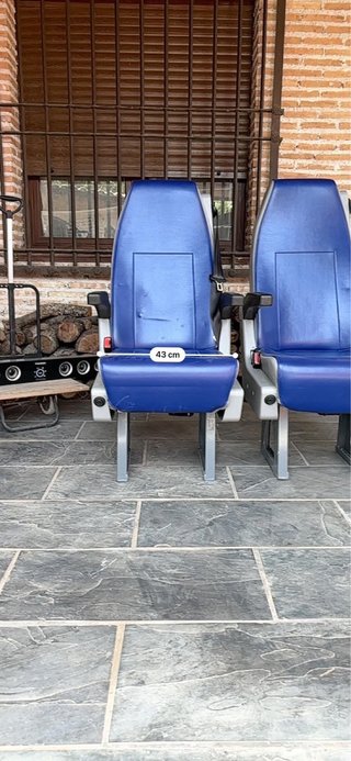 Asientos furgoneta/coche/ambulancia (2 unidades)