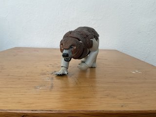 Figuras Iorek y Marisa - La Brújula Dorada