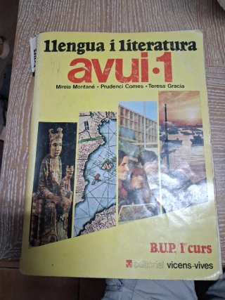 Llengua i literatura 1 BUP